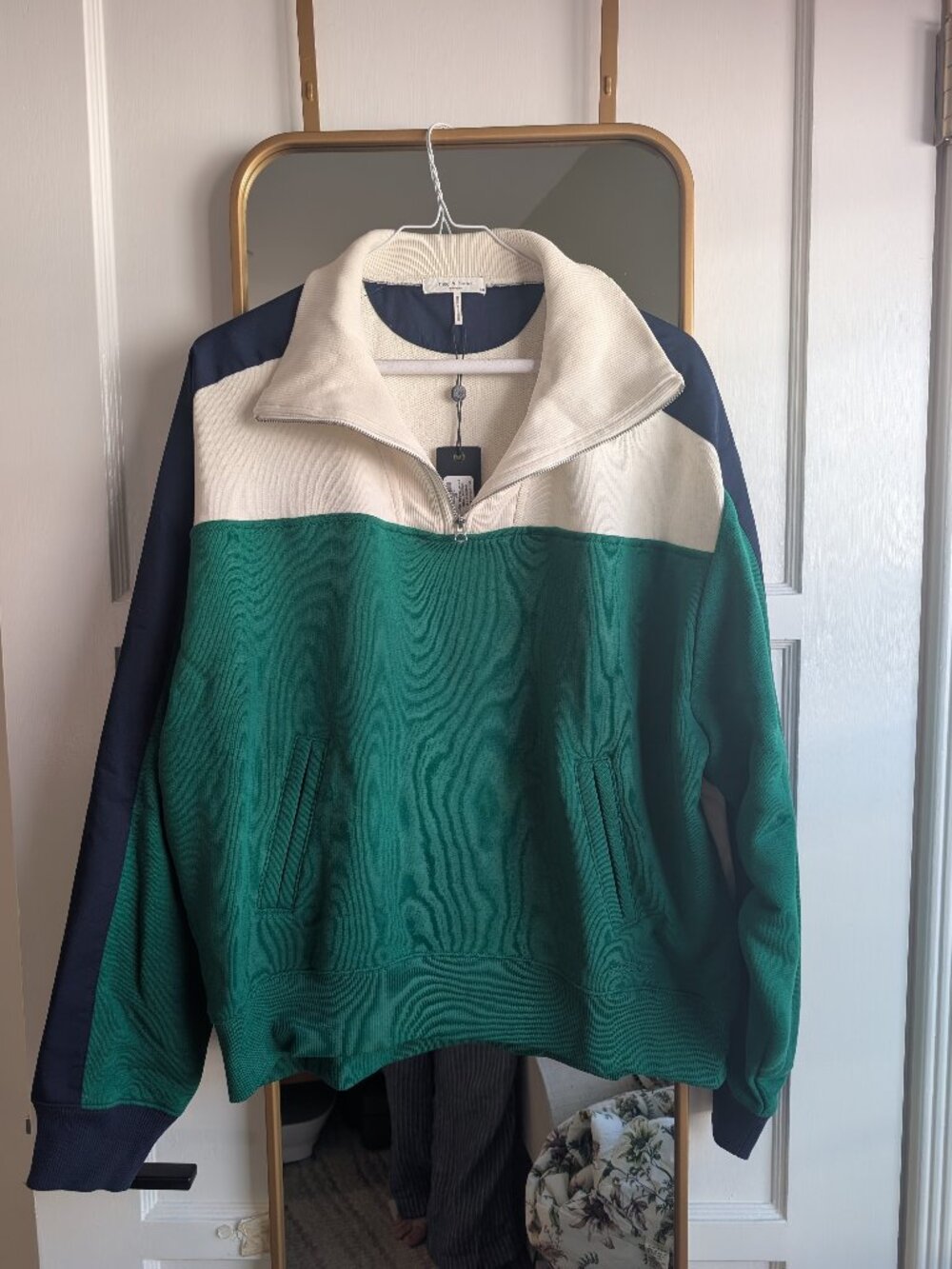 NWT Rag & Bone Colorblock Sweater